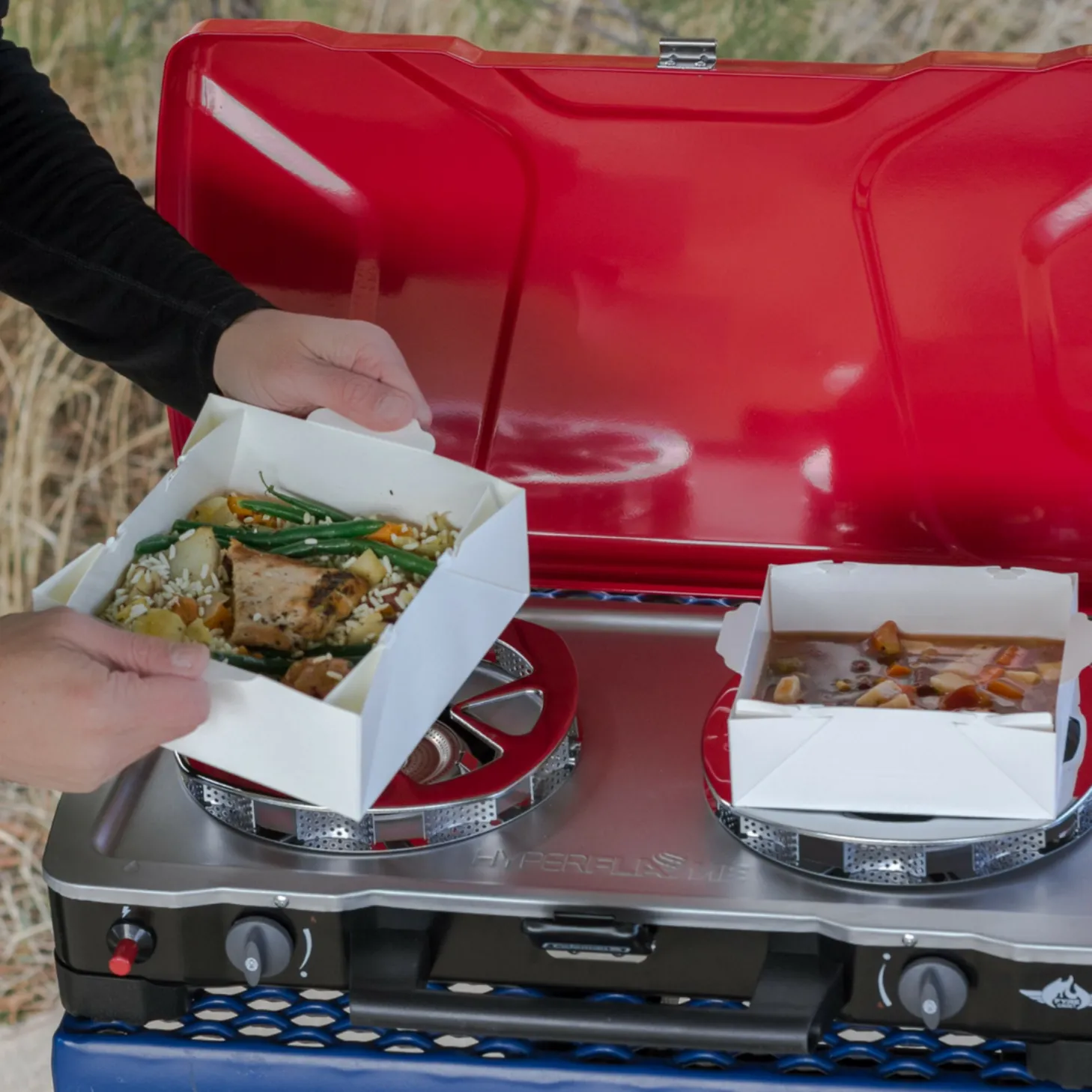 4 Camping Paper Pots