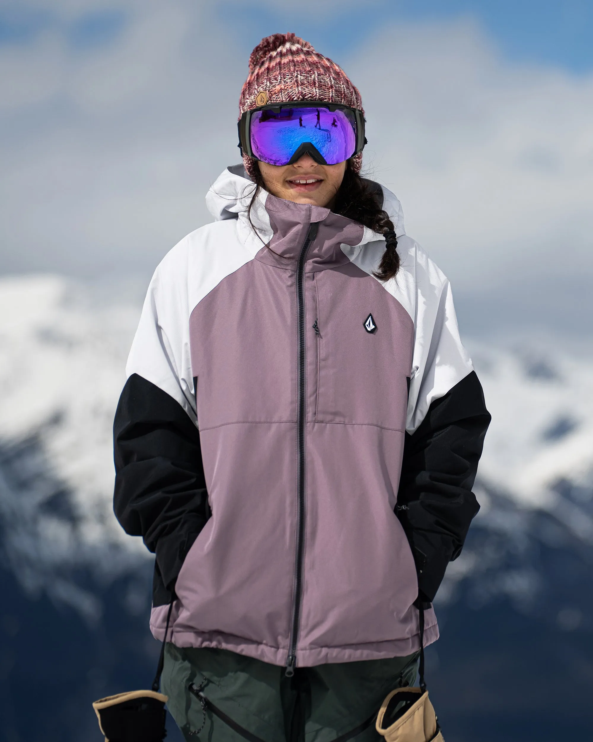 Agate Insulated Jacket - Dusty Lavender