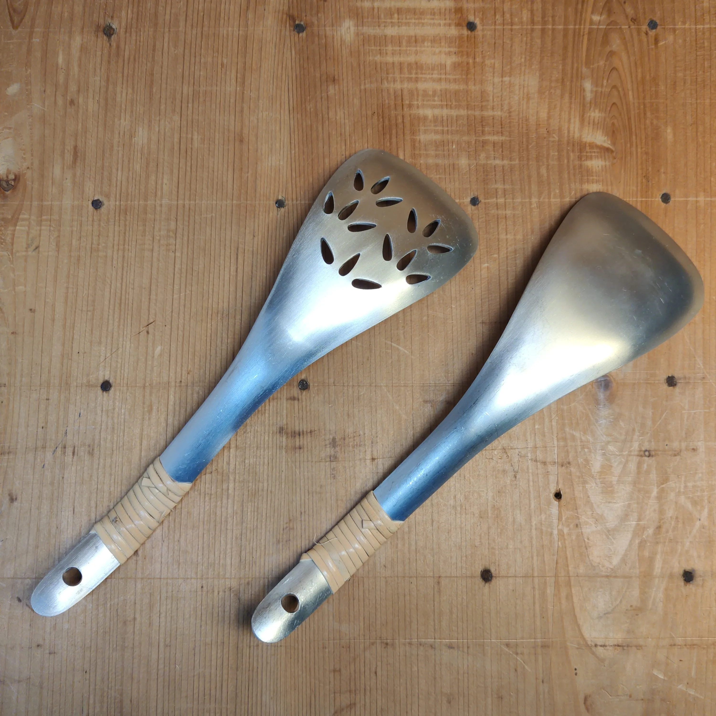 Aluminum Serving Spoon - Triangle