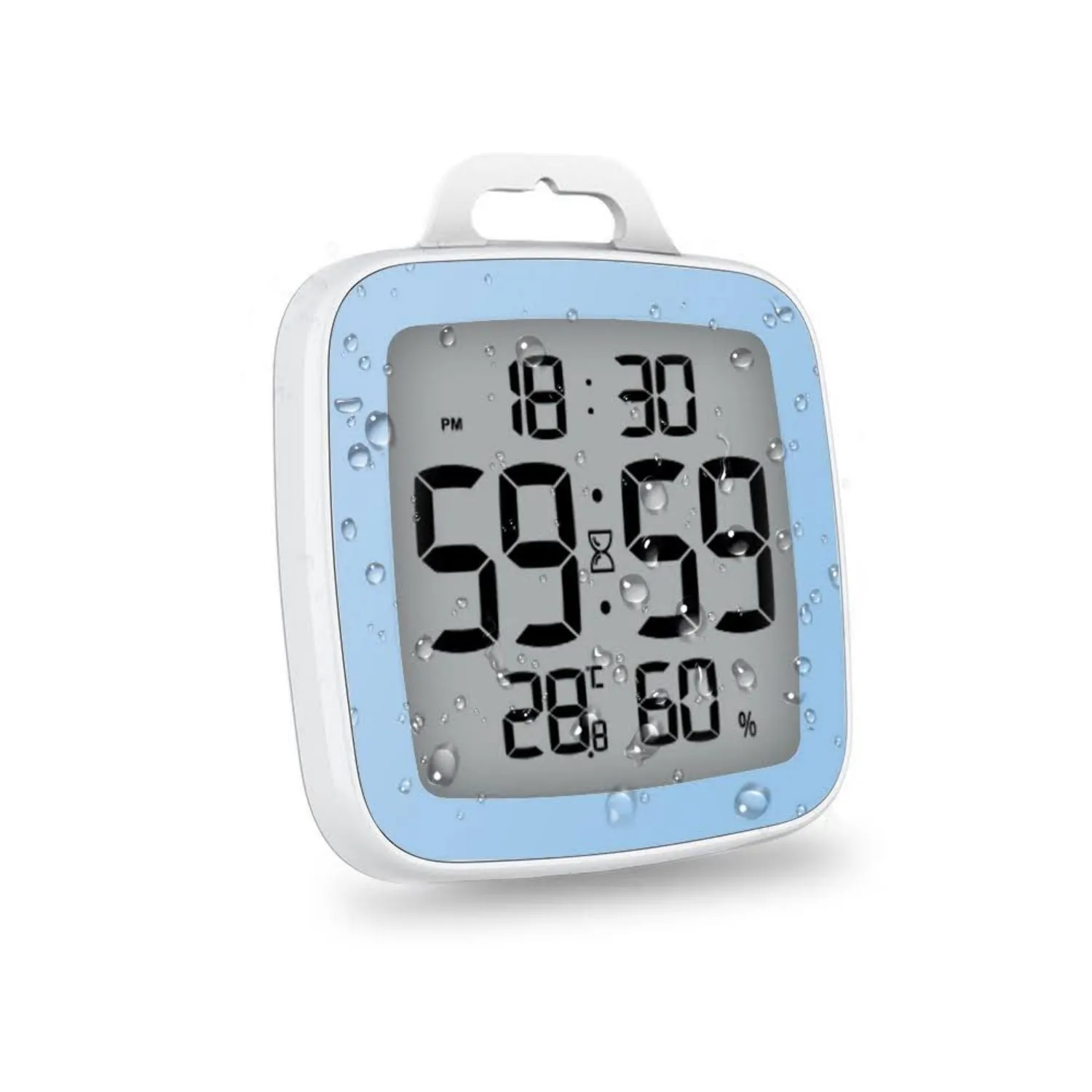 BALDR Digital Shower Clock with Timer