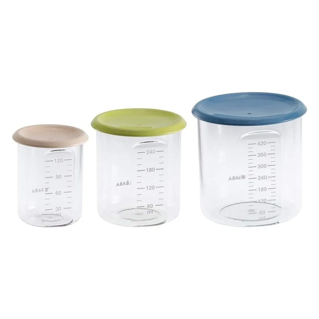 Beaba Tritan Food Jar Trio Pack