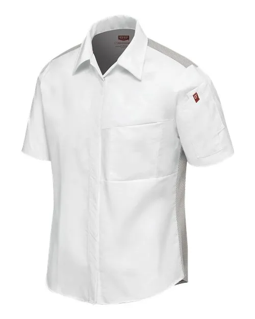 Chef Designs Women's Poplin Airflow Cook Shirt with OilBlok 501W