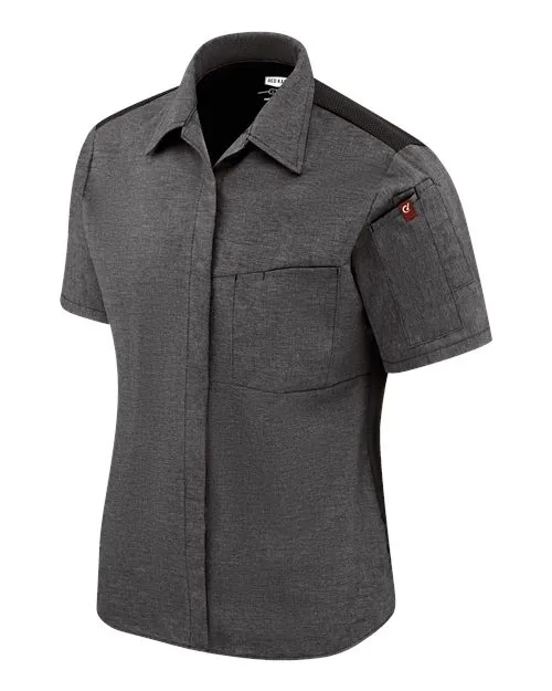 Chef Designs Women's Poplin Airflow Cook Shirt with OilBlok 501W