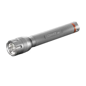 Coast 19807 Flashlight, AA Battery, Alkaline Battery, LED Lamp, 120 Lumens, Utility Fixed Beam, 32 m Beam Distance