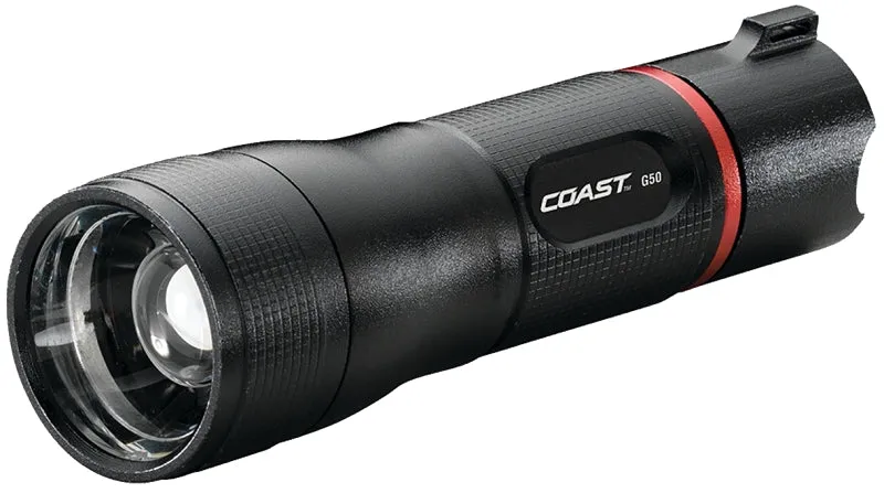 Coast TT8607CP Flashlight, AAA Battery, Alkaline Battery, LED Lamp, 355 Lumens Lumens, 189 m Beam Distance :CD 1: QUANTITY: 1