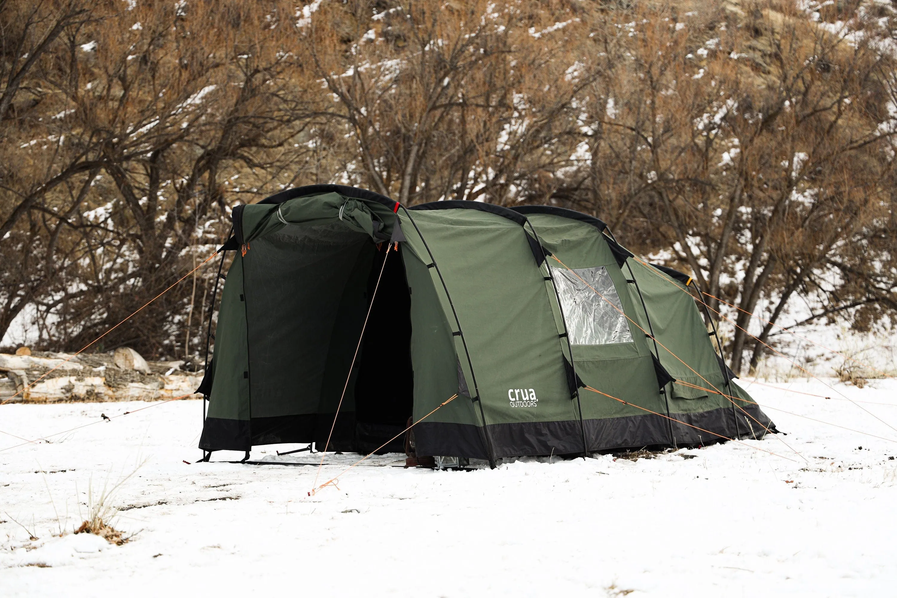 Crua Outdoors Tri | 3 Person Insulated Tunnel Tent