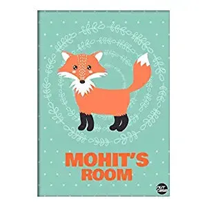 Custom Sticker Printing for Bedroom Decor - Floral Fox