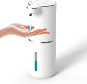 EvoFine Automatic Liquid Soap Dispenser,Touchless Hand Soap Dispenser 400ml USB Rechargeable Dispenser Electric