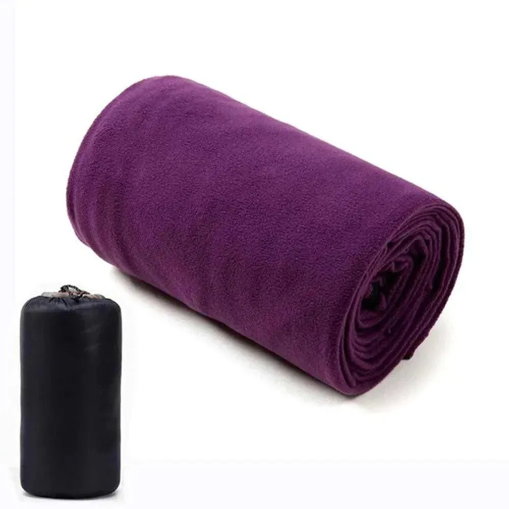 Fleece Sleeping Bag Liner: Add Cozy Warmth to Your Spring & Autumn (Adult Size)