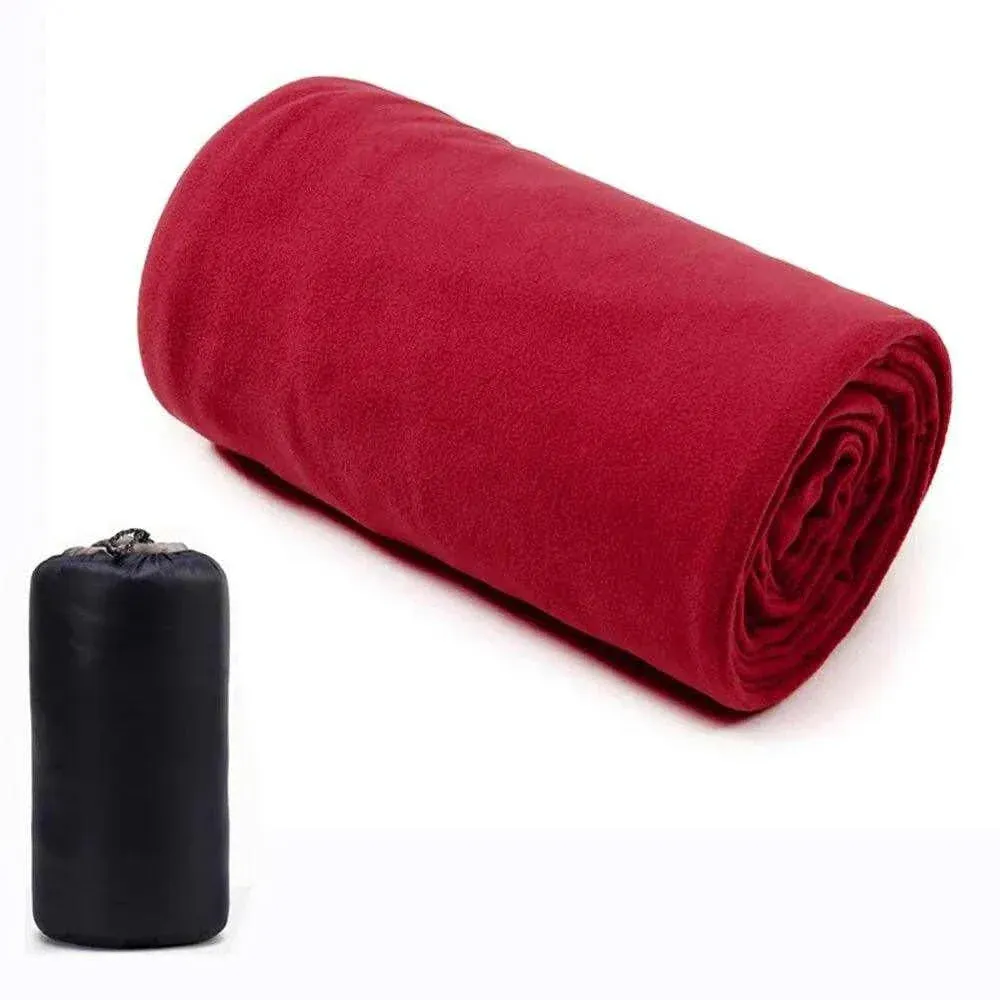 Fleece Sleeping Bag Liner: Add Cozy Warmth to Your Spring & Autumn (Adult Size)