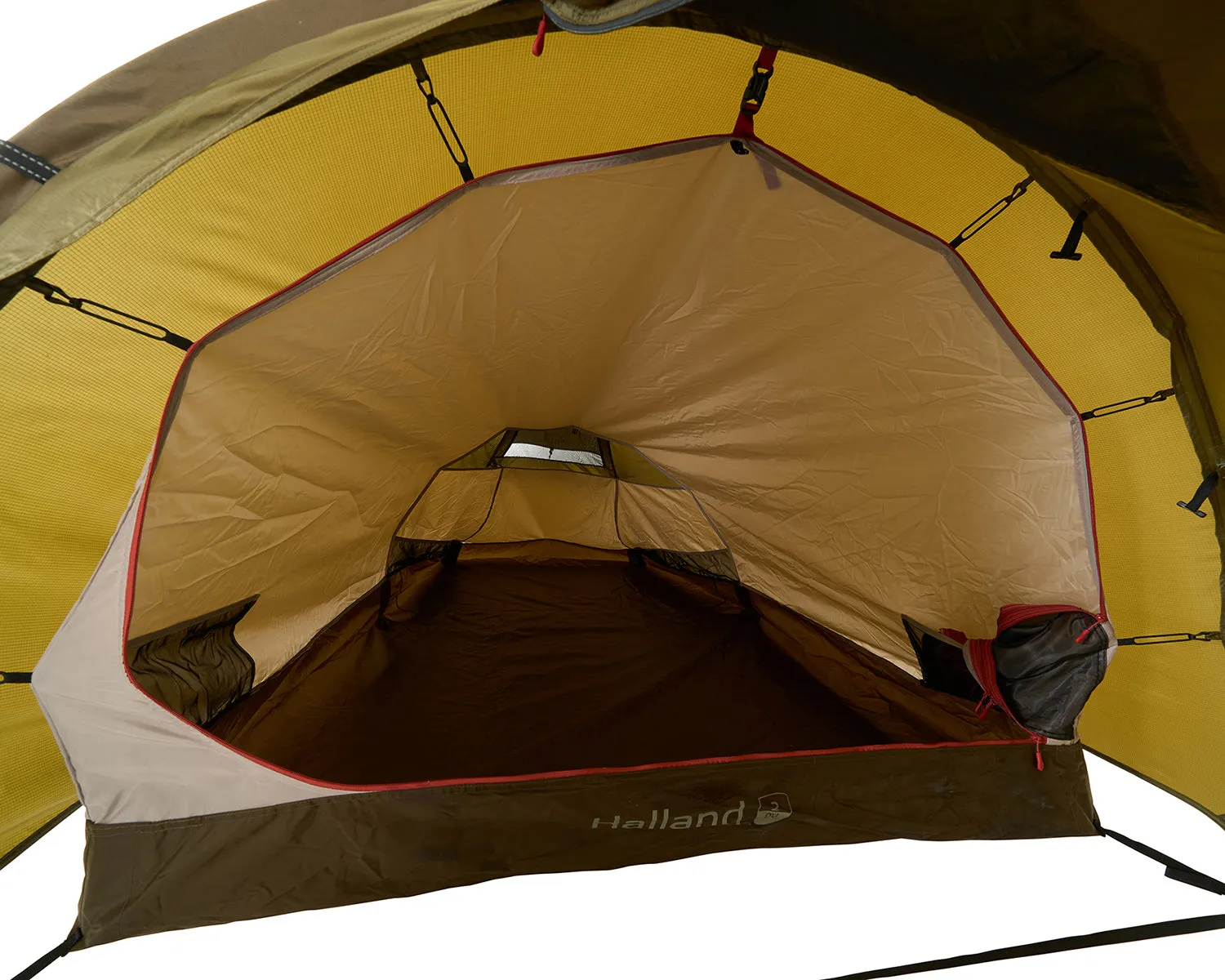 Halland 2 PU (2.0) tent - 2 person - Dark Olive