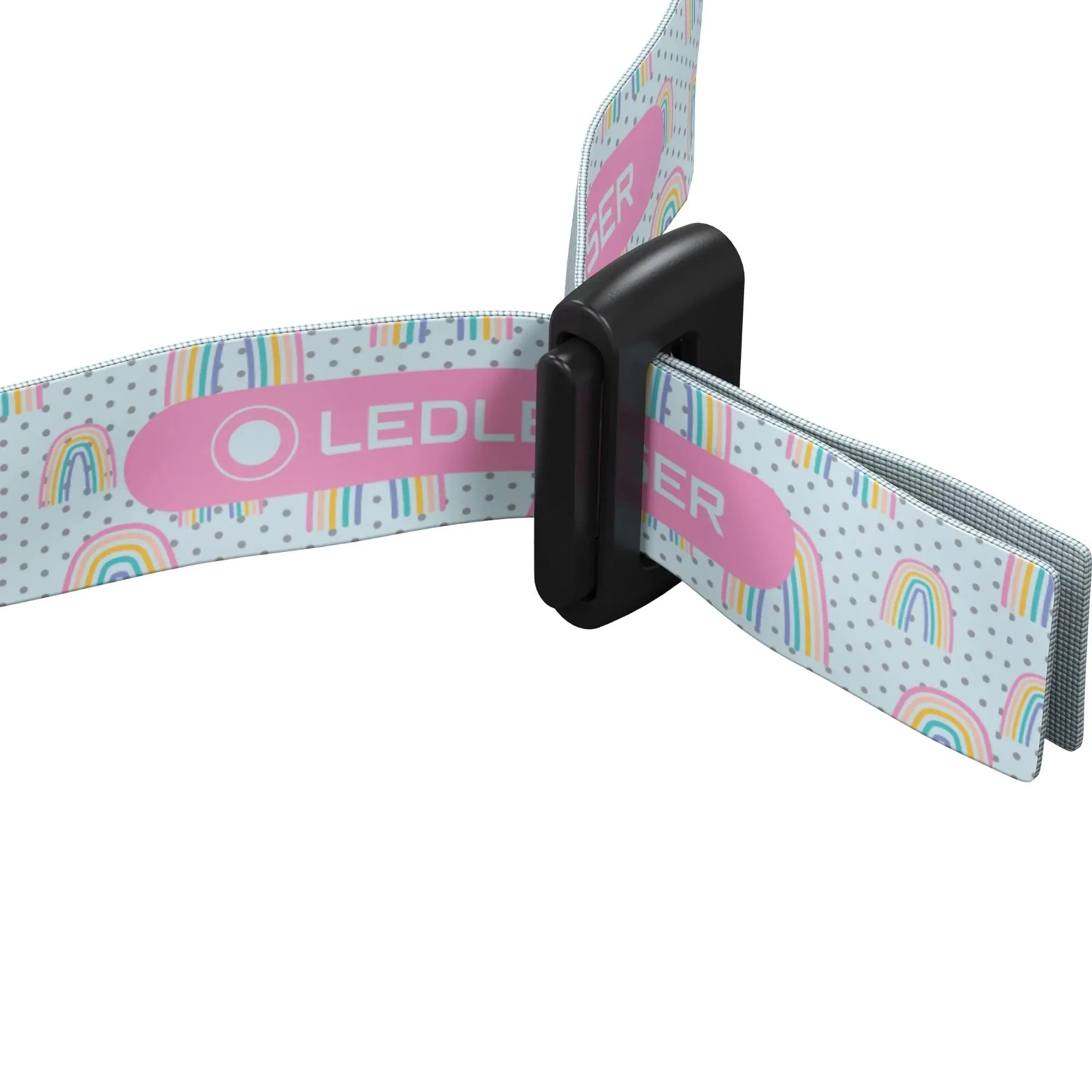 Head Torch Rechargeable 4R by Ledlenser Purple with Rainbows