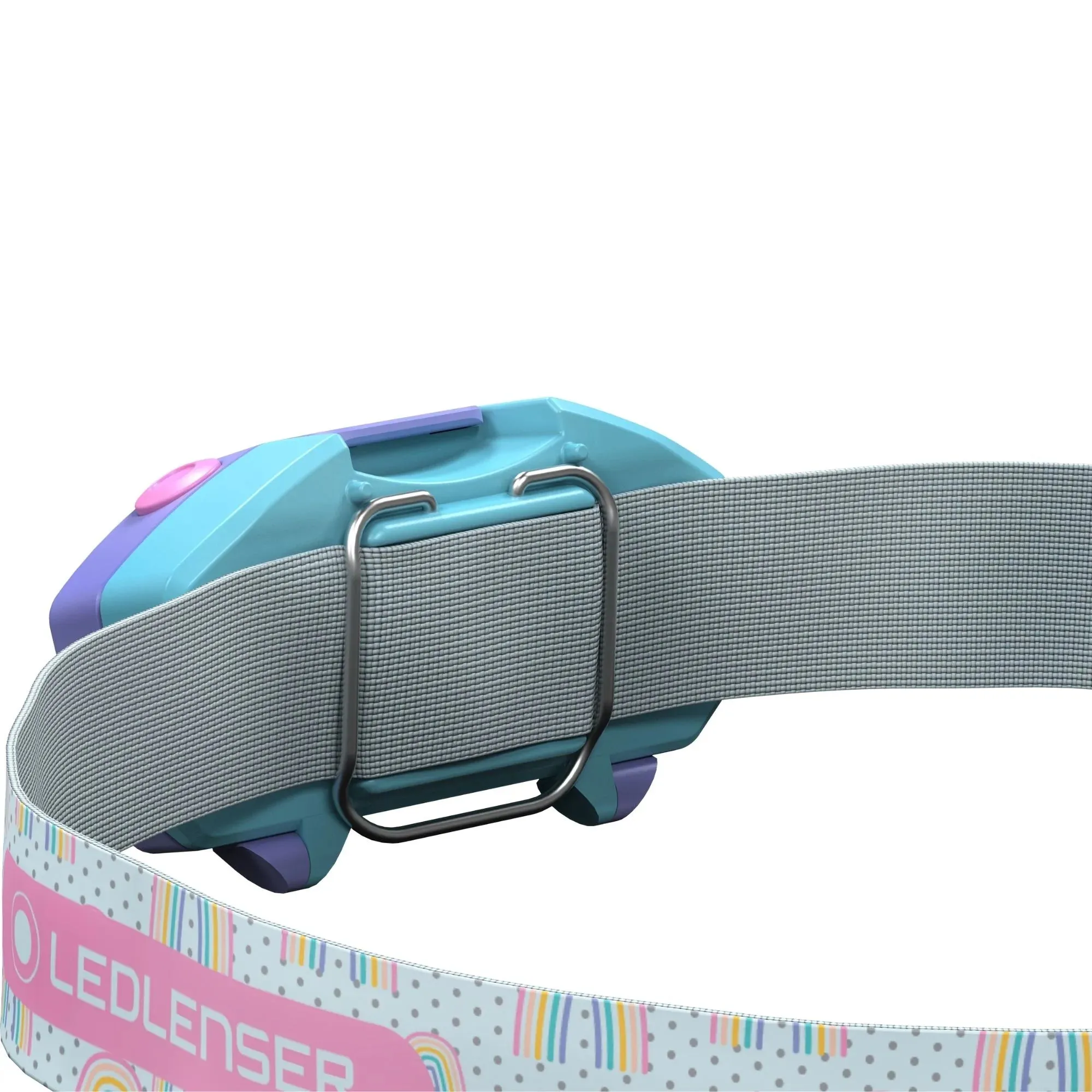 Head Torch Rechargeable 4R by Ledlenser Purple with Rainbows