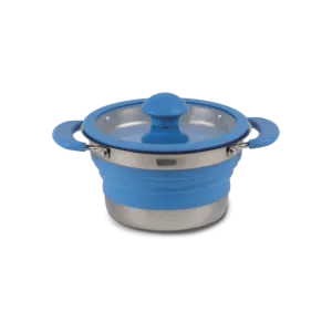 Kampa Collapsible Saucepan 1LTR (Blue)