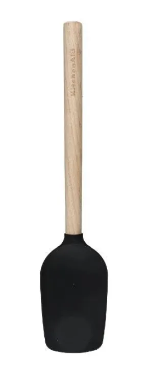 KitchenAid Maple Wood Spoon Spatula Silicone