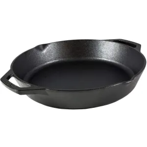 Lodge 12-inch Dual-Handle Cast Iron Pan