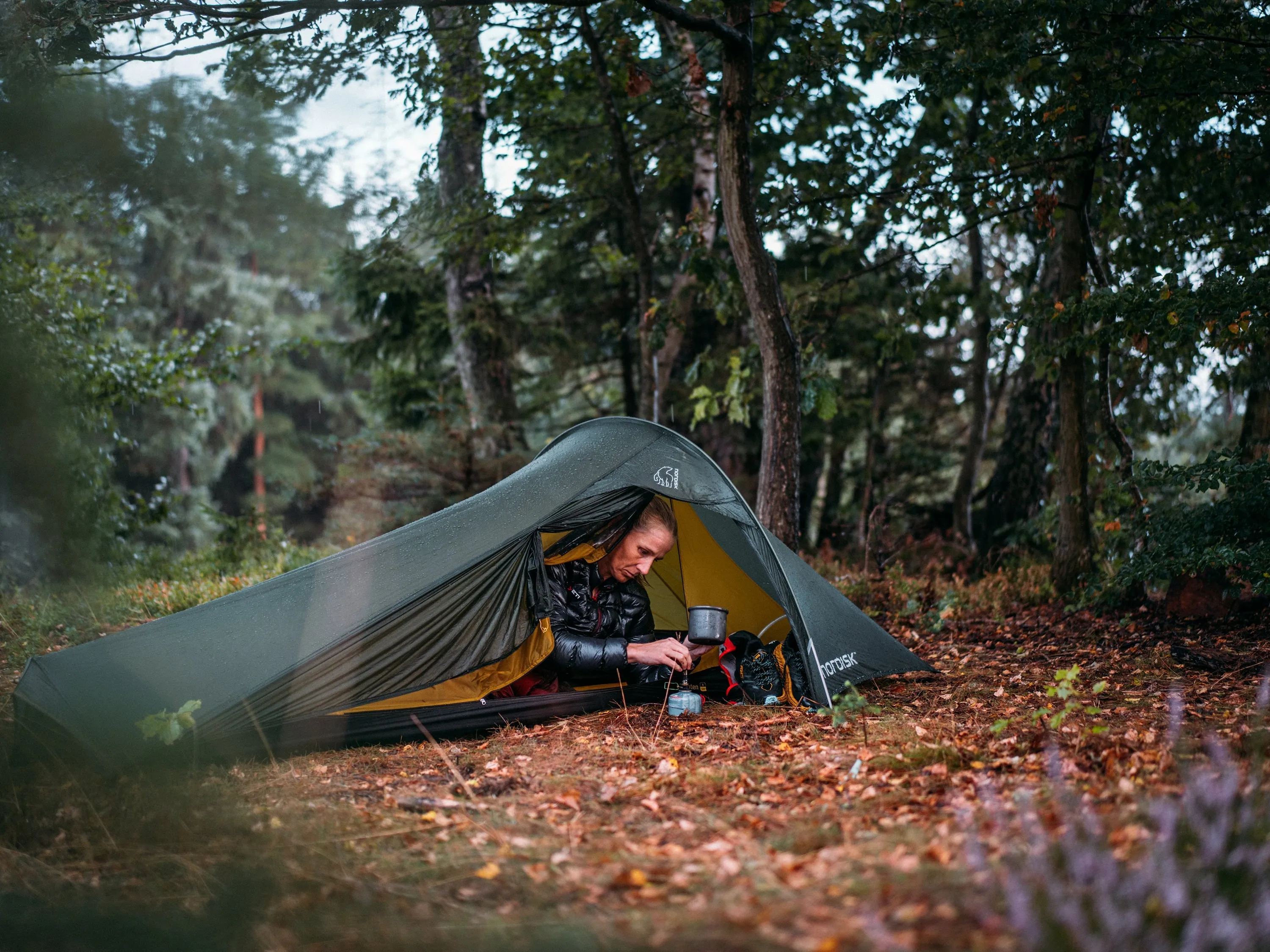 Lofoten 1 ULW tent - 1 person - Forest Green