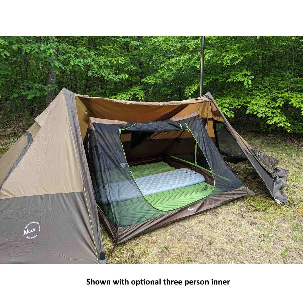 Luxe Twin Shelter Hot Tent