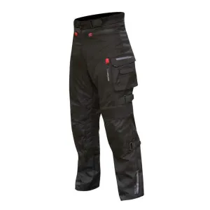 Merlin Carbon Outlast CE Motorcycle Waterproof Trousers - Black Size 3XL