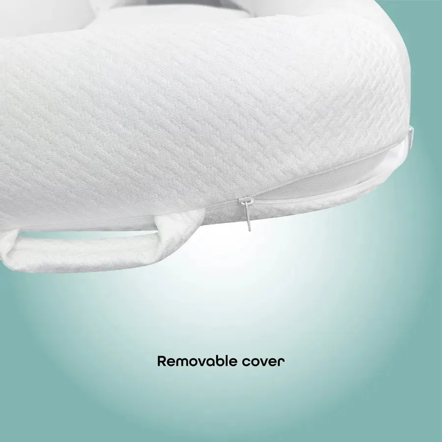 Moon - Organic Baby Nest (White)