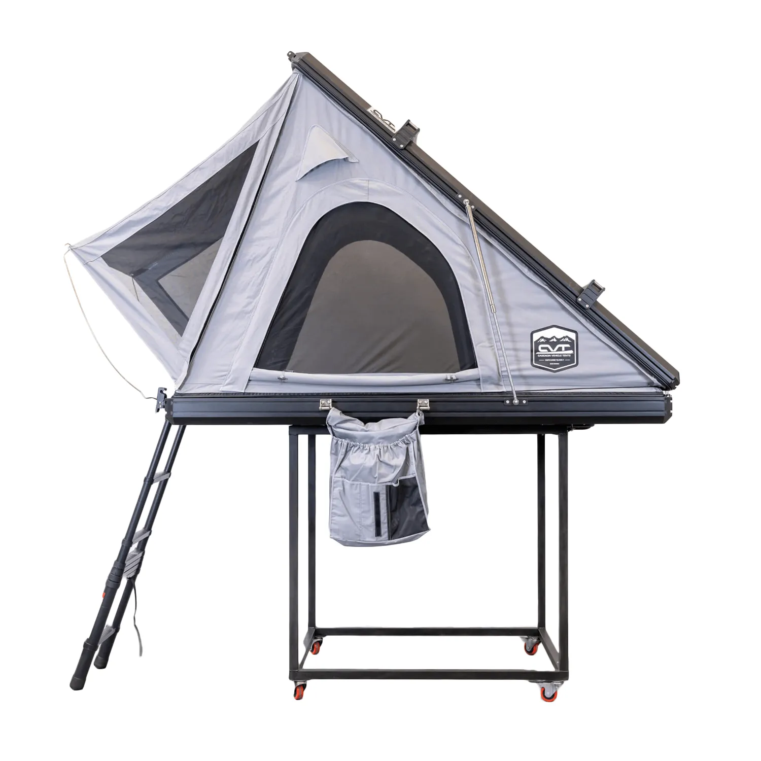 Mt. Hood Aluminum Hardshell Rooftop Tent: Double-Channel