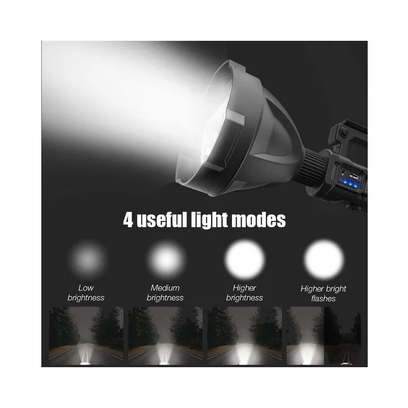 Multifunctional Tactical Waterproof Searchlight W590