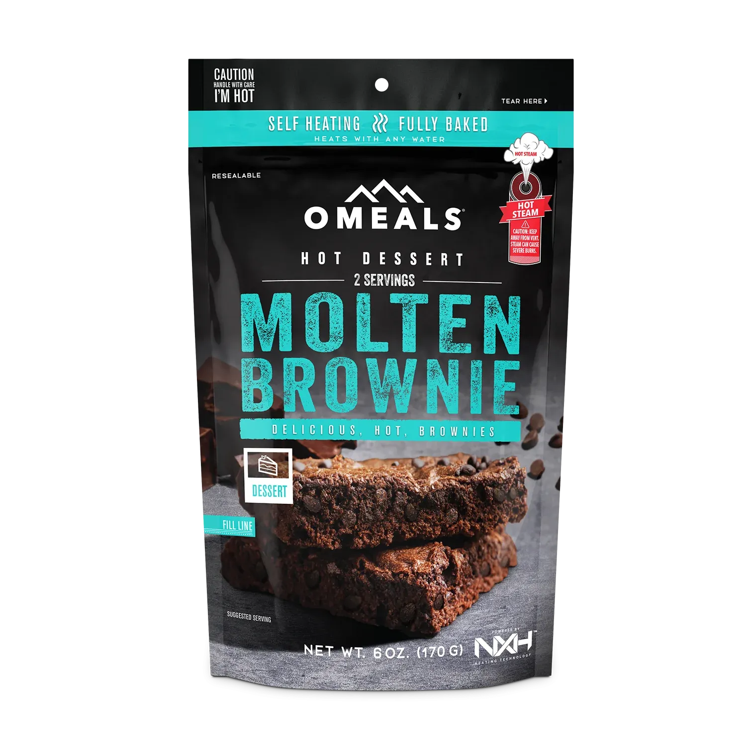 OMEALS® MOLTEN BROWNIE