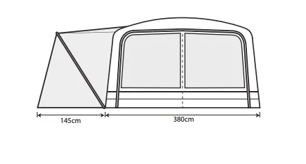 Outdoor Revolution Airedale 6.0SE AIR Tent