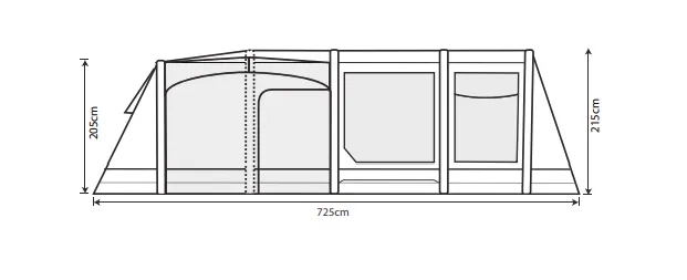 Outdoor Revolution Airedale 6.0SE AIR Tent