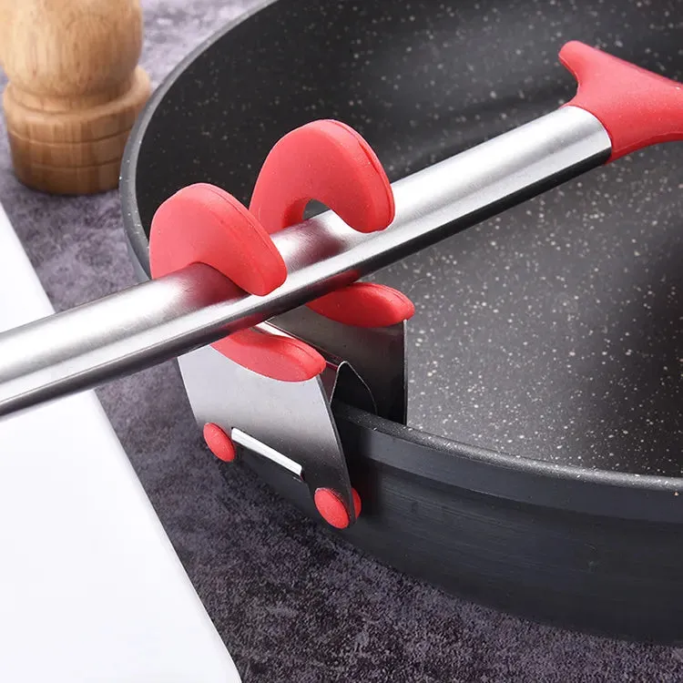 Pot/Bowl Side Clamp Utensil Holder