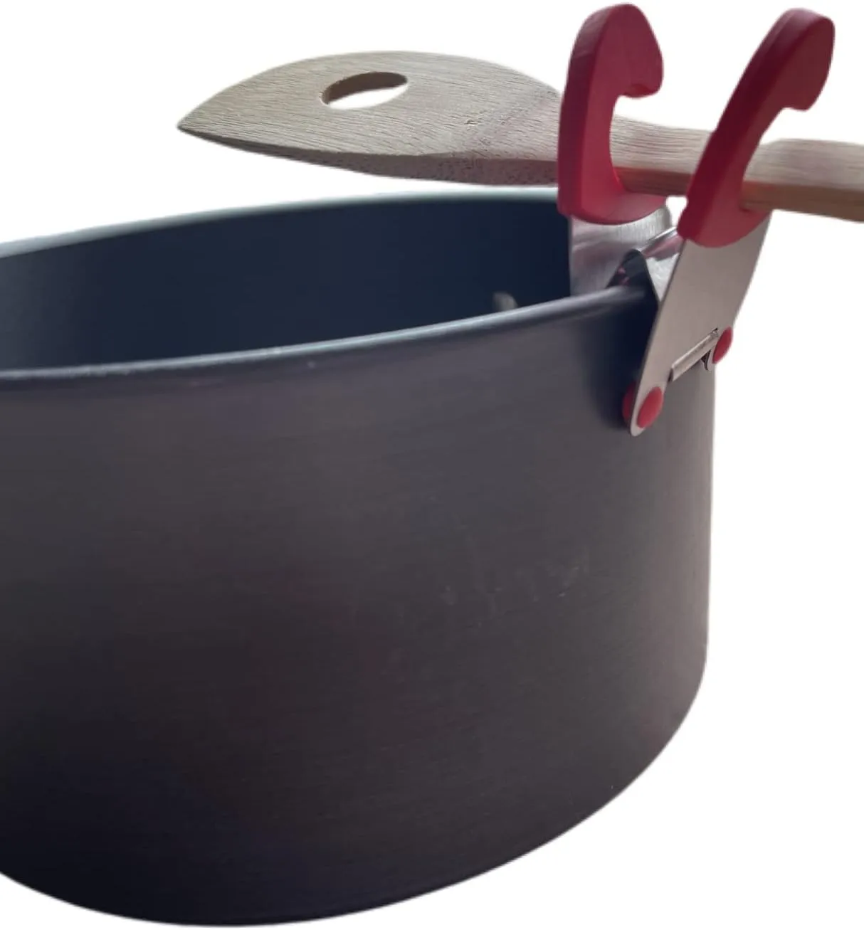 Pot/Bowl Side Clamp Utensil Holder