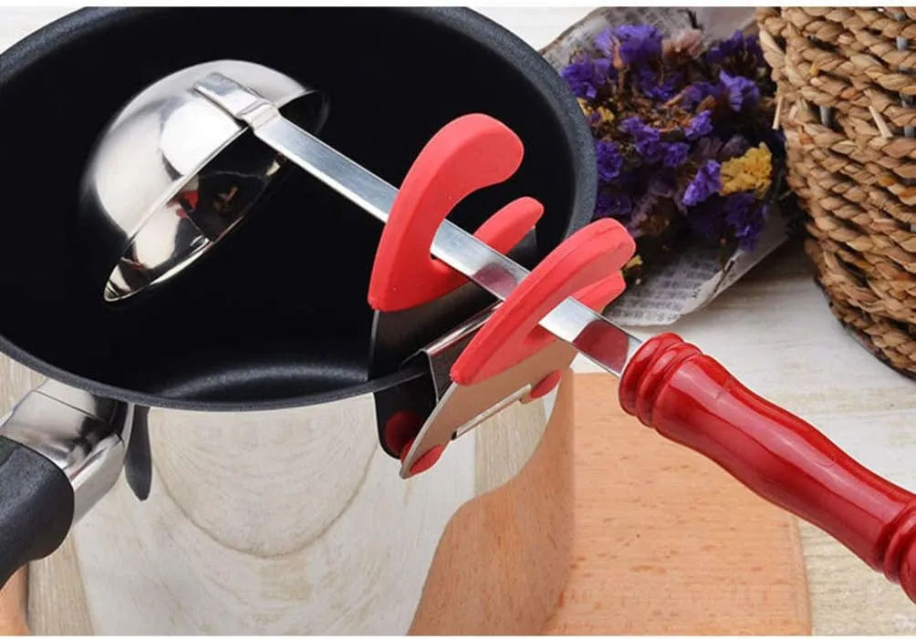 Pot/Bowl Side Clamp Utensil Holder