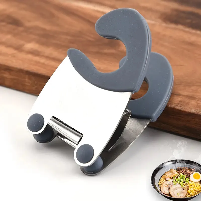 Pot/Bowl Side Clamp Utensil Holder