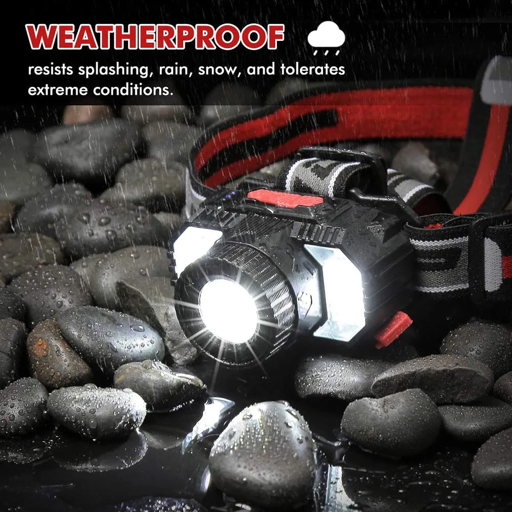 Rechargeable Head Torch Headlamp