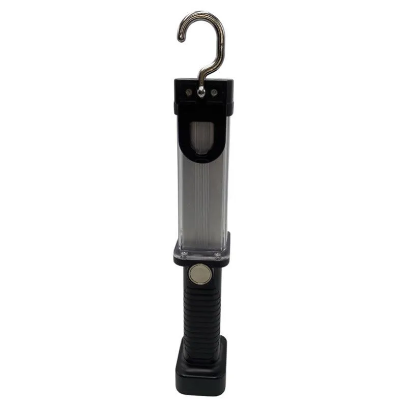 Rechargeable Led Flashlight With Magnetic Mount & Movable Hook Fa-820