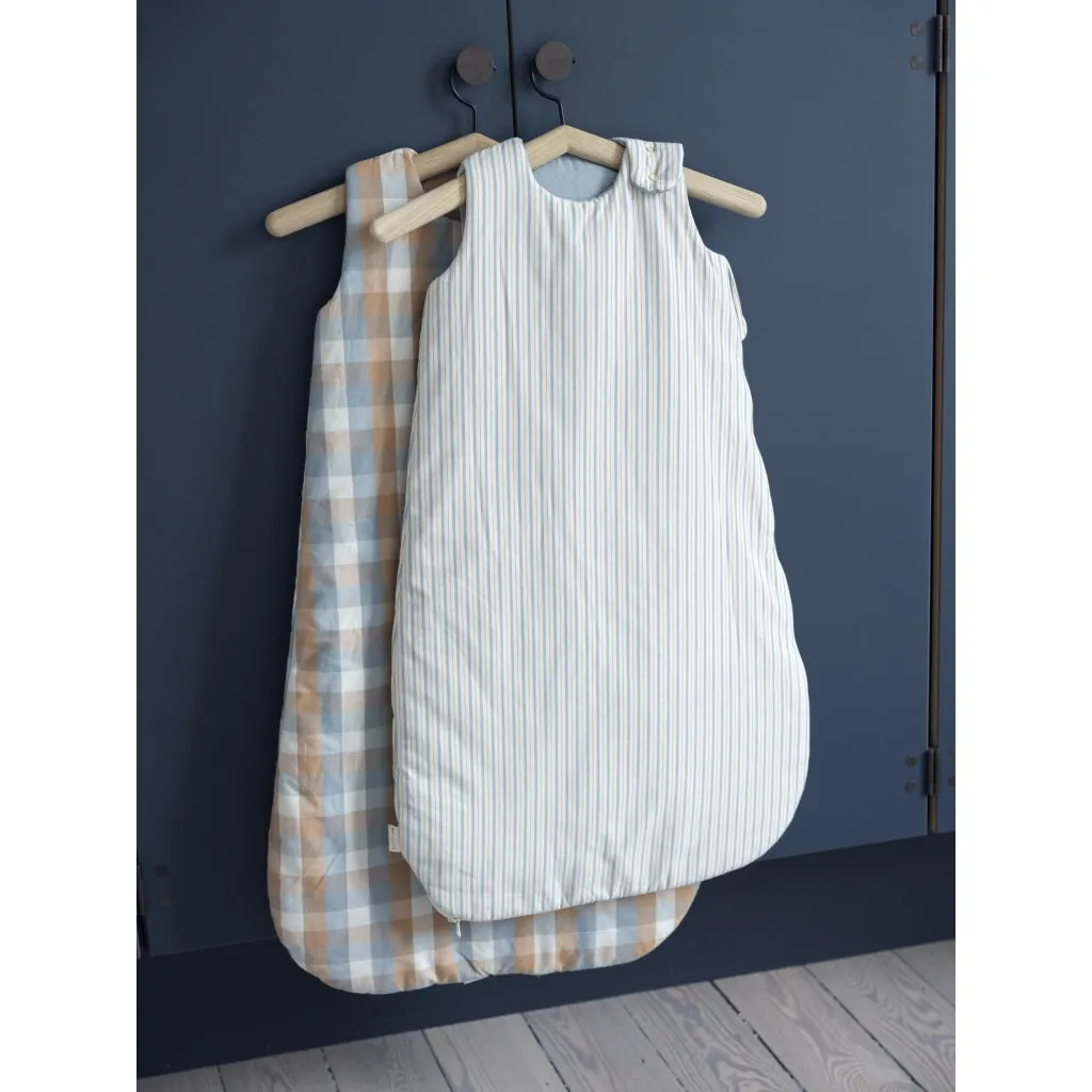 Sleeping bag - Cottage Blue Stripes 6-18M