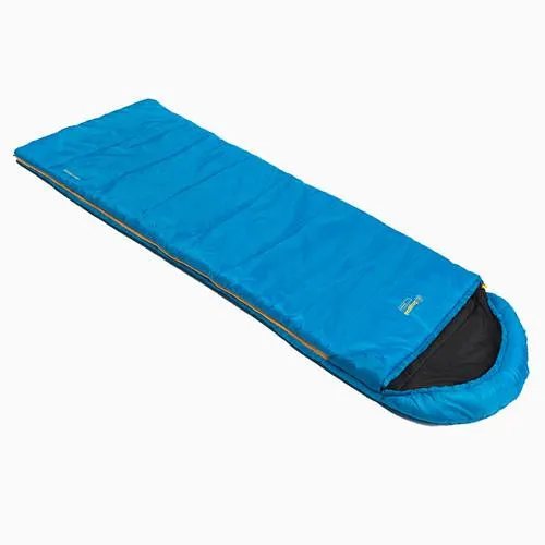 Snugpak Basecamp Sleeping Bag - Navigator SQ, Sapphire Blue, Left Hand Zipper