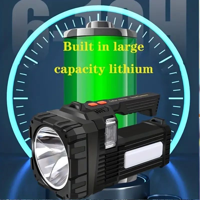 Solar Powered Ultra Bright Flashlight- Db-241