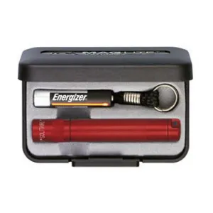 Solitaire Flashlight - AAA in Presentation Box (Red)