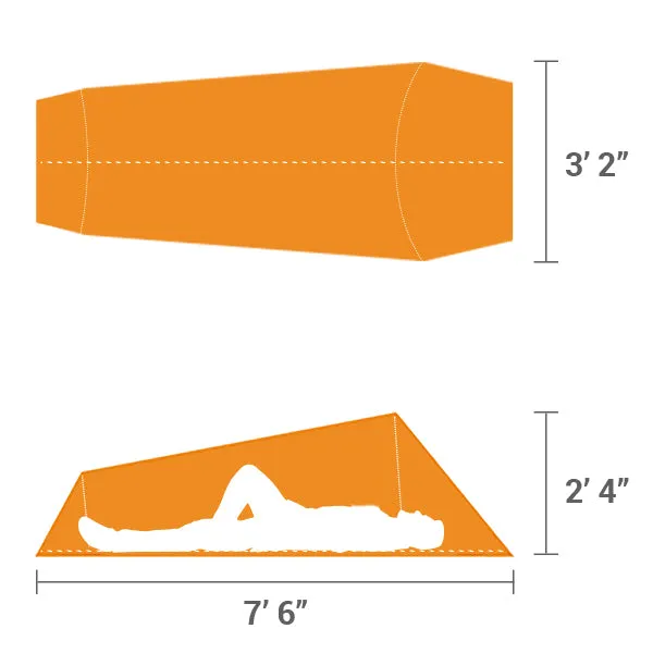 Solo Bivy 1-Person Tent - Orange