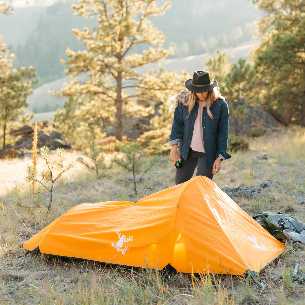 Solo Bivy 1-Person Tent - Orange