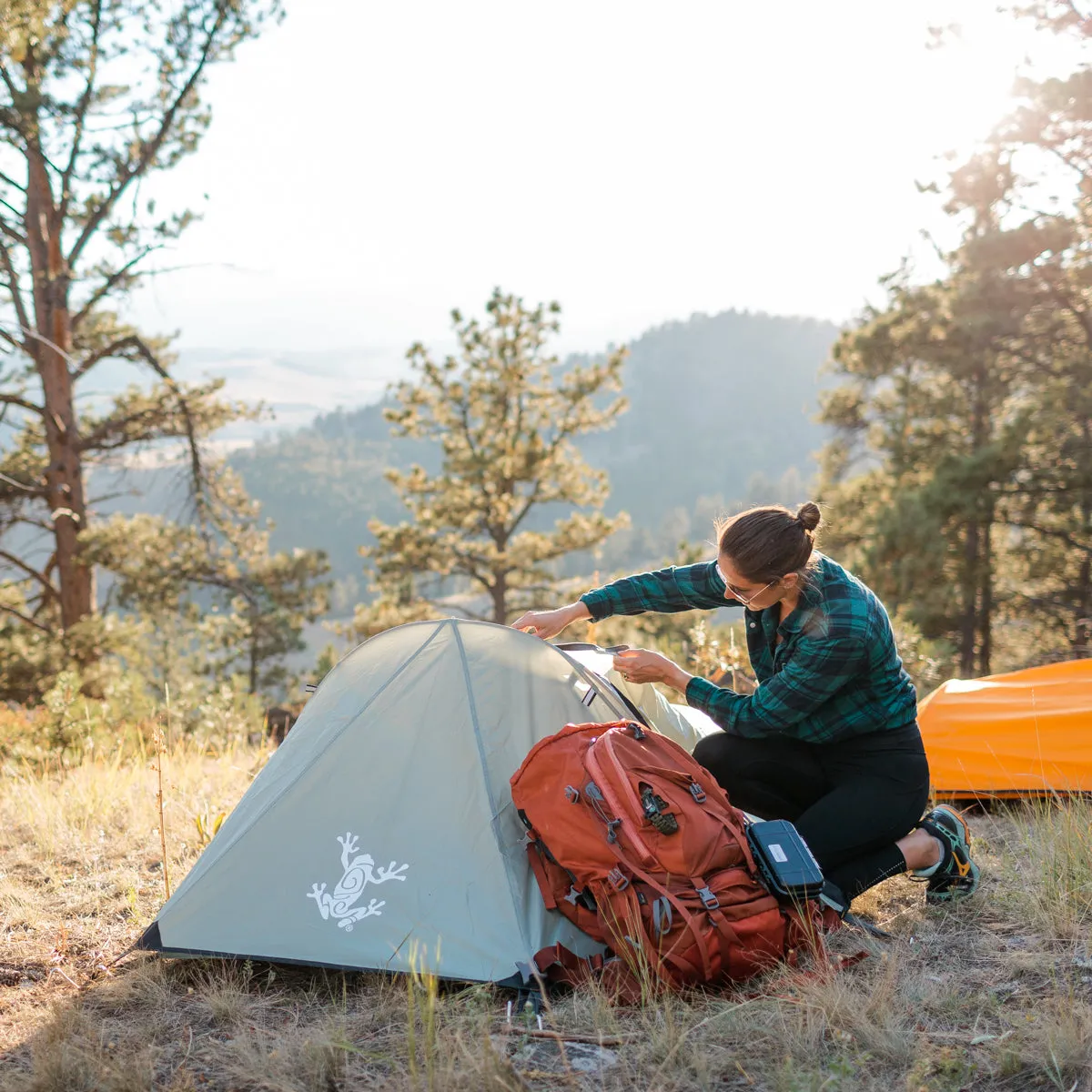 Solo Bivy 1-Person Tent - Orange