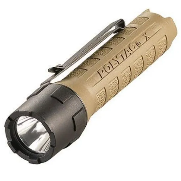 Streamlight Polytec X CR123A Coyote Flashlight