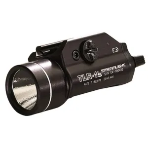 Streamlight TLR-1s 69210 Strobing Rail Mounted Tactical Light, Black, 1 Each