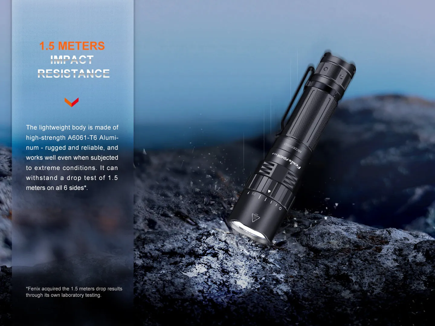 V3 Rechargeable Flashlight - PD40R