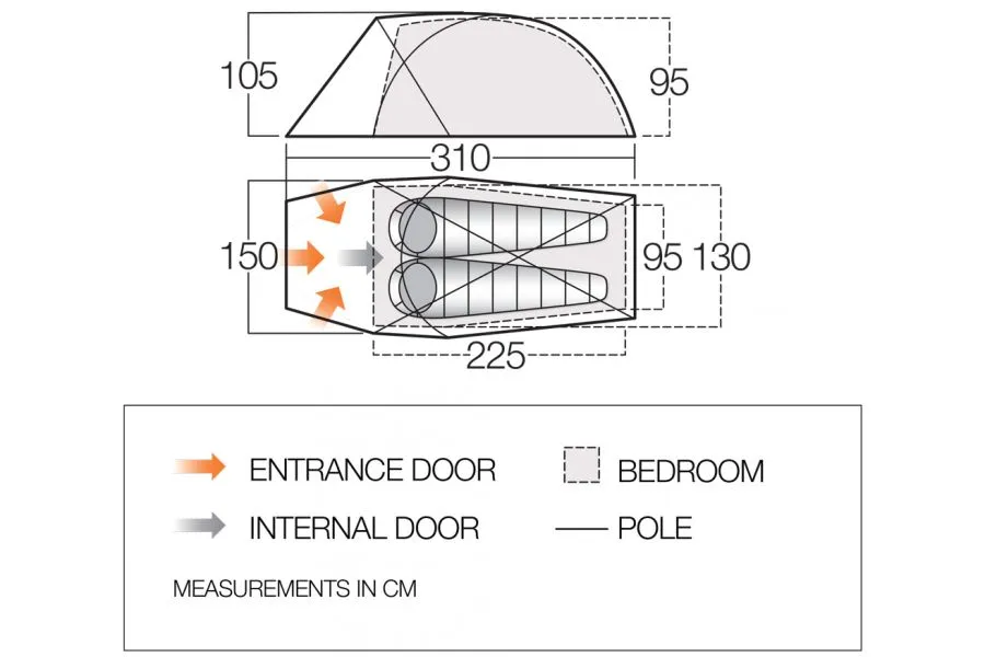 Vango Apex Geo 200