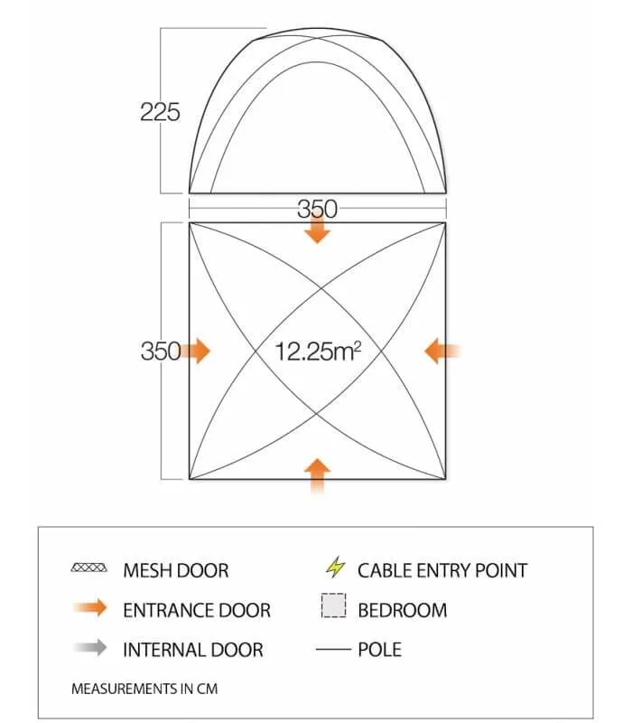 Vango Hogan Hub Large