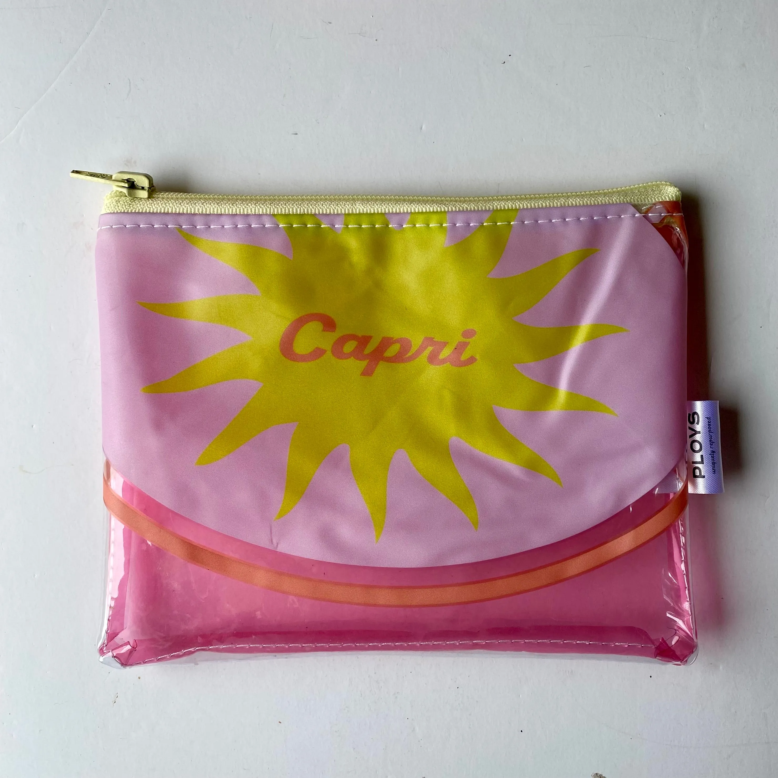 Wet Bag Small, Zippered Pouch, Square Purse - ex inflatables - variety of colours