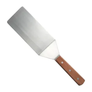 Winco TN48 Turner w/Offset, Wooden Handle, 8" x 3-15/16" Blade