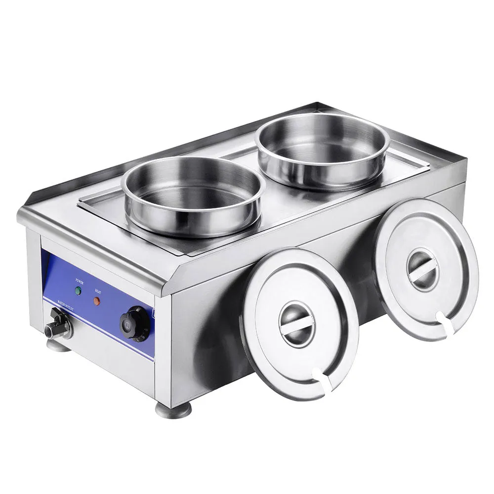 Yescom Food Warmer Water Bath Steam Table Stainless Steel